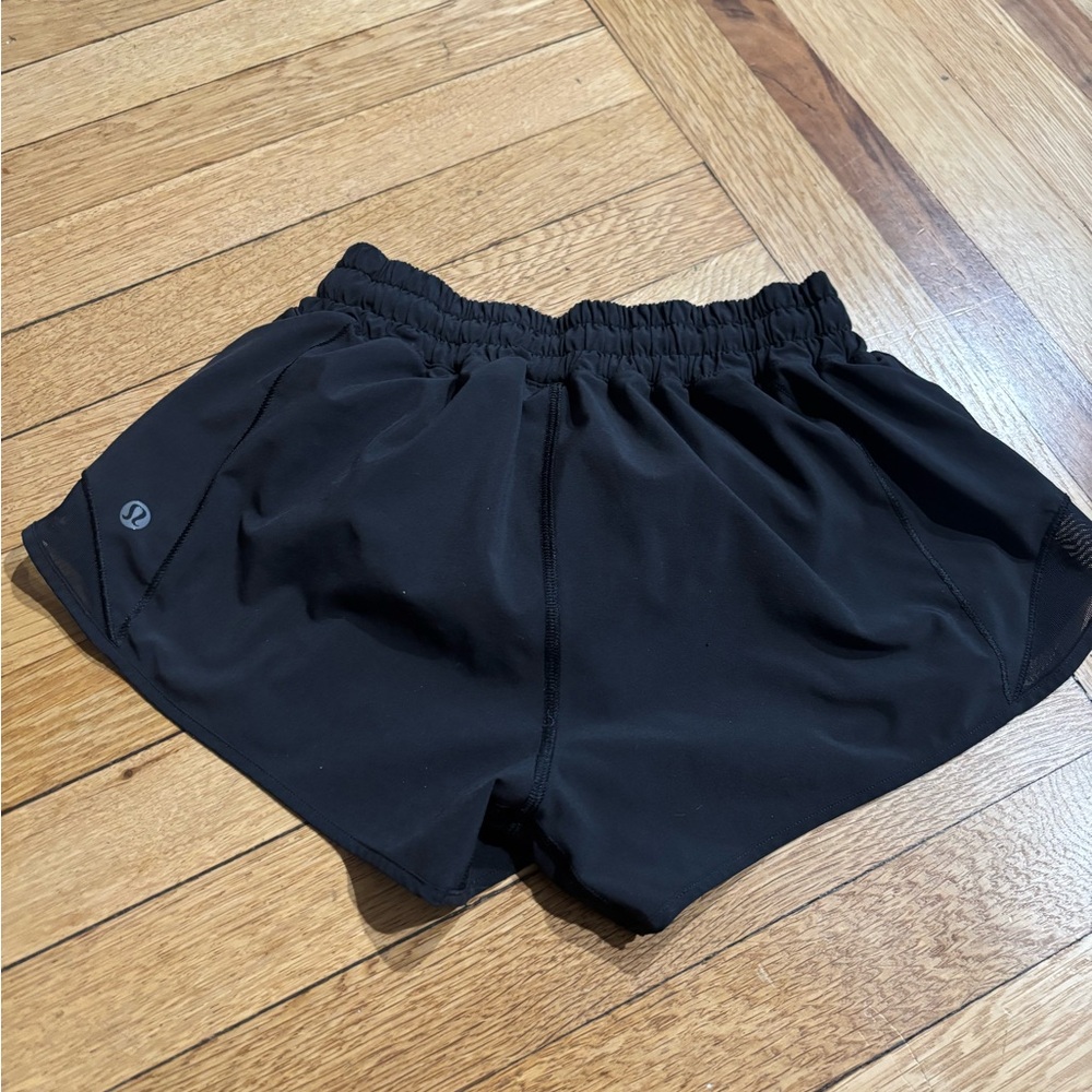 lululemon athletica Black Women's Athletic Shorts Size:4